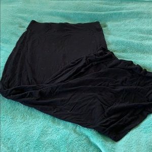Long black skirt